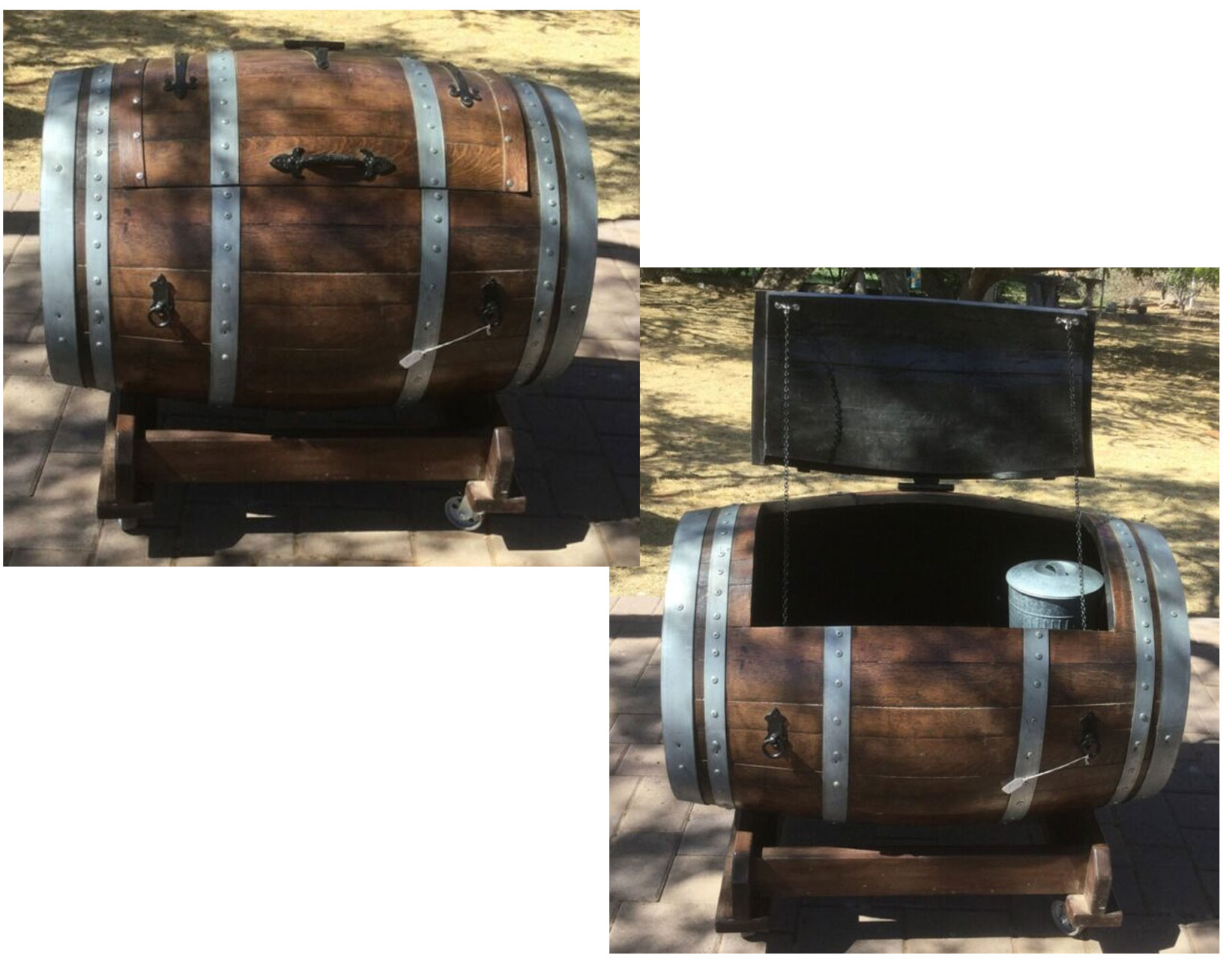 Wine Barrel IceChest